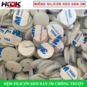 Đệm Silicon Giảm Chấn, Chống Trượt Keo 3M Cao Cấp