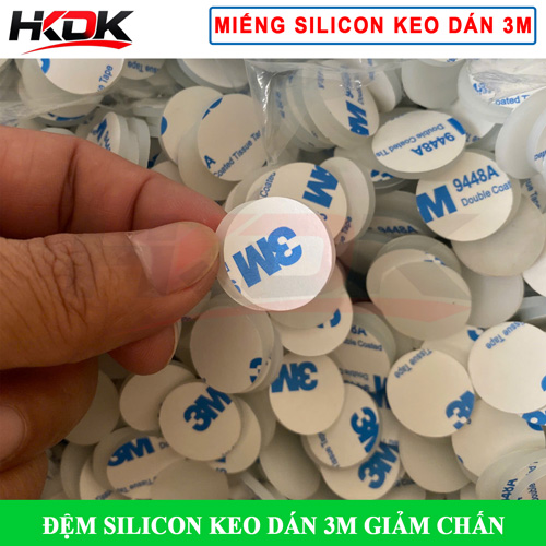 Miếng silicon keo 3M giảm chấn chống trượt hiệu quả