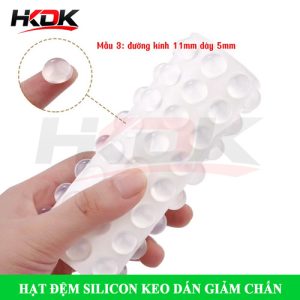 Hạt đệm silicon keo dán giảm chấn chống trượt hiệu quả