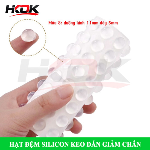 Hạt đệm silicon keo dán giảm chấn chống trượt hiệu quả