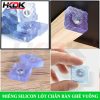 Miếng Lót Silicon Chân Bàn Ghế Vuông Chống Trầy Sàn, Chống Ồn Hiệu Quả