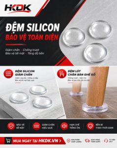 Đệm silicon giảm chấn, chống va đập