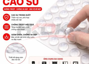 Nút Chêm Cao Su Giải Pháp Nhỏ Giúp Bảo Vệ Nội Thất Và Thiết Bị Hiệu Quả