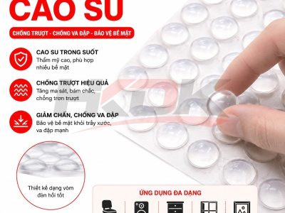 Nút Chêm Cao Su Giải Pháp Nhỏ Giúp Bảo Vệ Nội Thất Và Thiết Bị Hiệu Quả