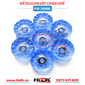 Đế Silicon Lót Chân Ghế Phi 30mm 2 Chi tiết đế silicon chân ghế Phi 30mm dạng tròn